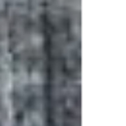 8' X 10' Blue And And Charcoal Hand Loomed Area Rug