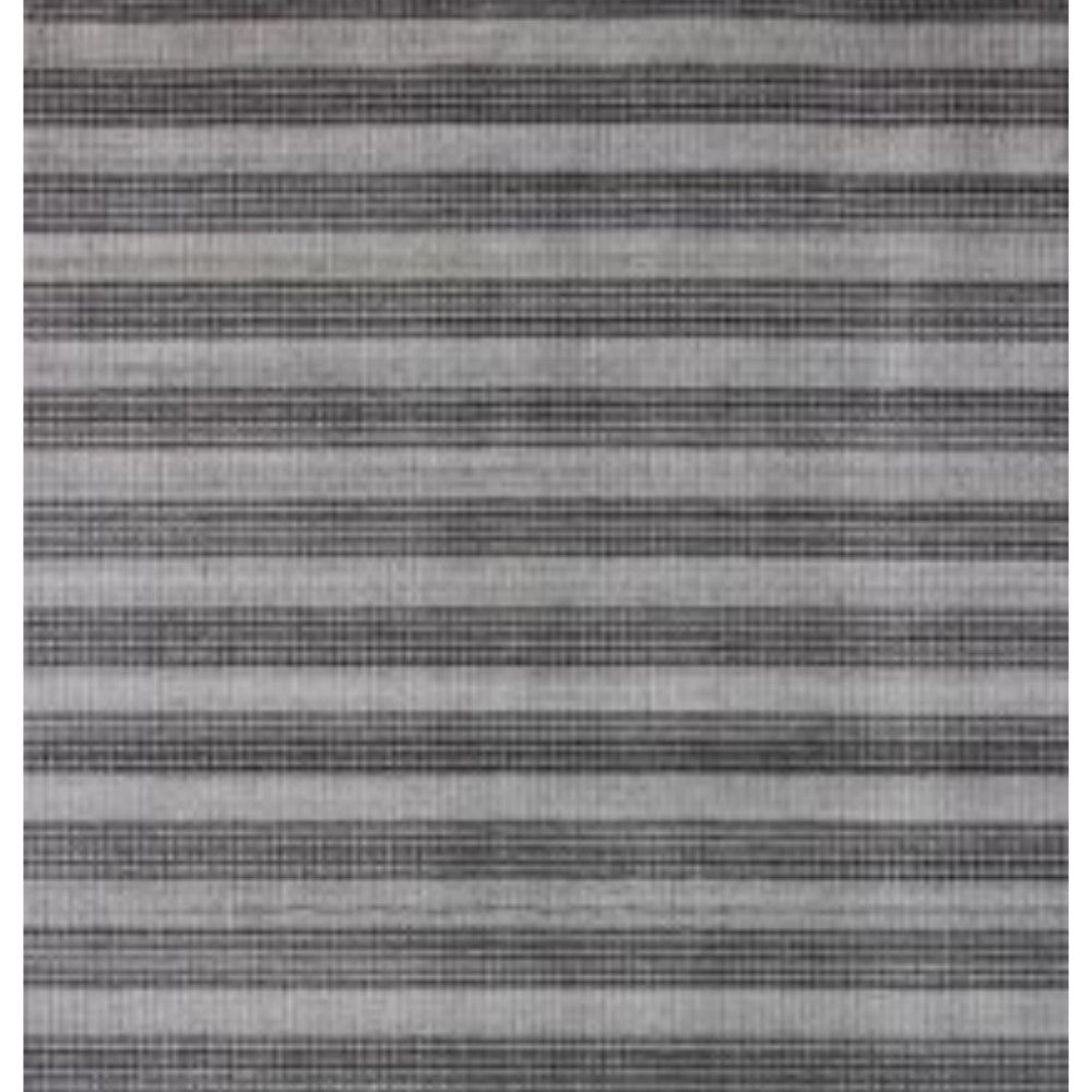 8' X 10' Black And Dark Grey Hand Loomed Area Rug