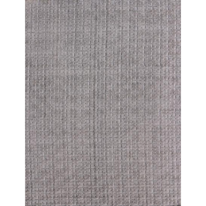 8' X 10' Tan And Charcoal Hand Loomed Area Rug