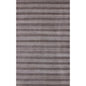 8' X 10' Rust And White Hand Loomed Area Rug