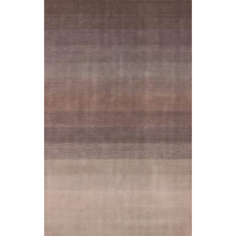 8' X 10' Violet And Brown Hand Loomed Area Rug