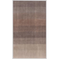 8' X 10' Violet And Brown Hand Loomed Area Rug