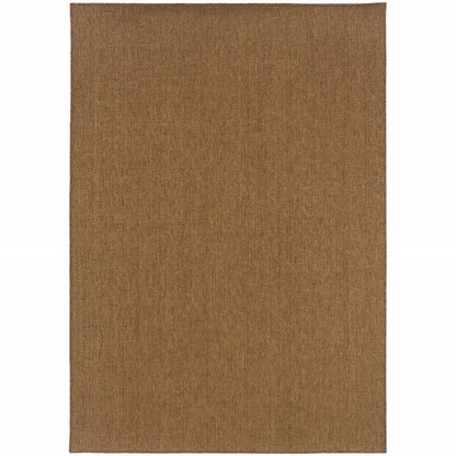 2' X 4' Tan Stain Resistant Indoor Outdoor Area Rug