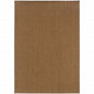 2' X 4' Tan Stain Resistant Indoor Outdoor Area Rug