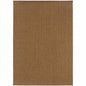 2' X 4' Tan Stain Resistant Indoor Outdoor Area Rug