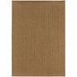 9' X 13' Tan Indoor Outdoor Area Rug