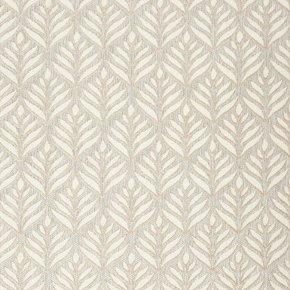 4' X 6' Ivory And Grey Floral Stain Resistant Non Skid Area Rug