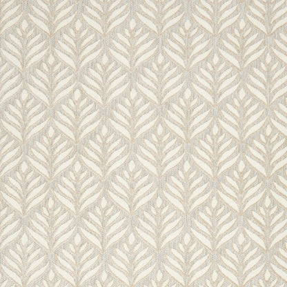 5' X 8' Ivory And Grey Floral Stain Resistant Non Skid Area Rug