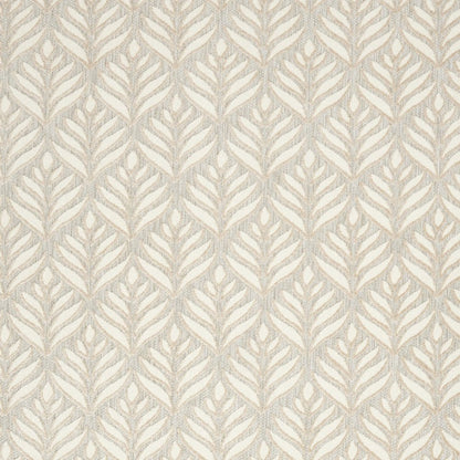 8' X 11' Ivory and Gray Floral Non Skid Indoor Outdoor Area Rug