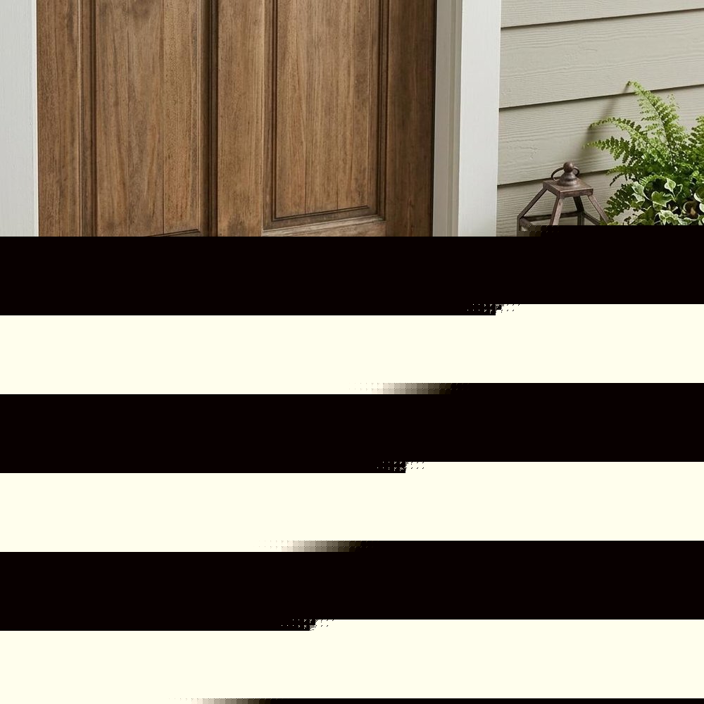 2' X 3' Beige and Black Stain Resistant Indoor Outdoor Area Rug