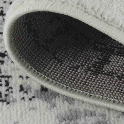 7' X 10' Black Oriental Area Rug