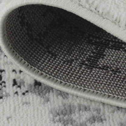 7' X 10' Black Oriental Area Rug