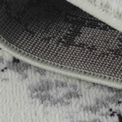 7' X 10' Black Oriental Area Rug