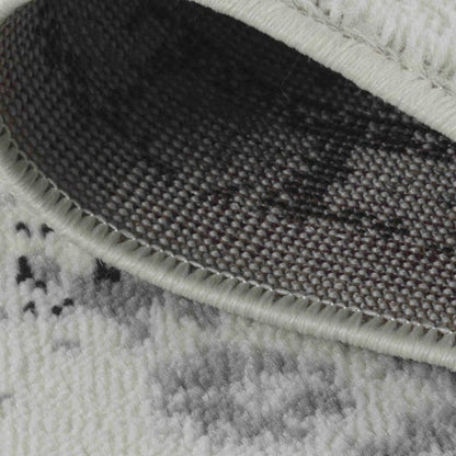 7' X 10' Black Oriental Area Rug