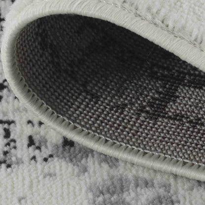 7' X 10' Black Oriental Area Rug