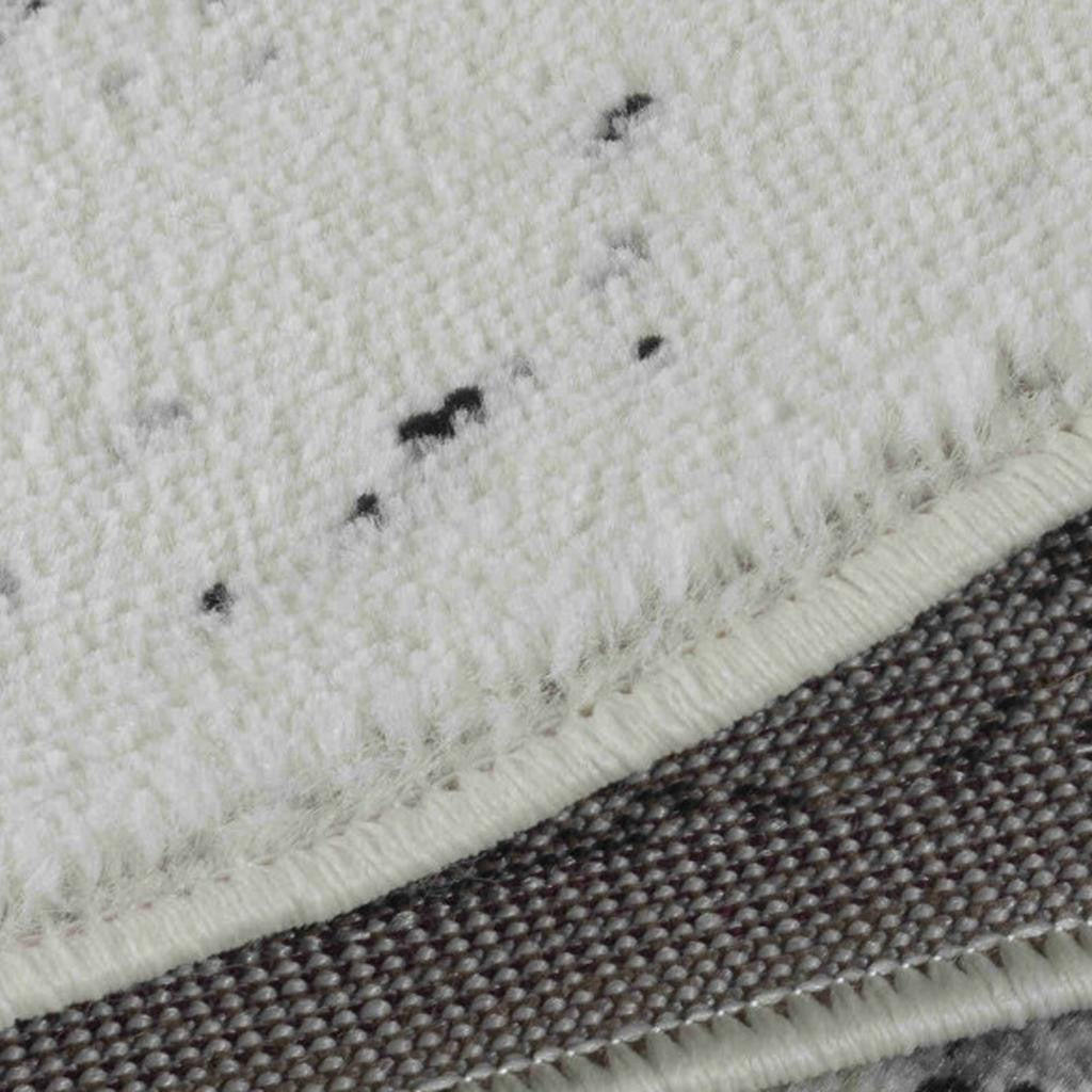 7' X 10' Black Oriental Area Rug