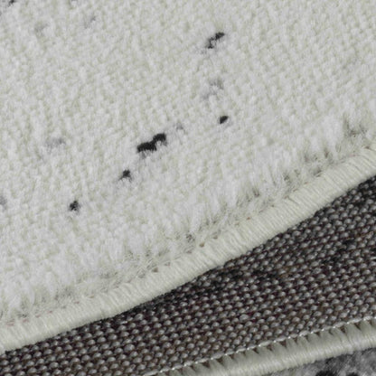 7' X 10' Black Oriental Area Rug