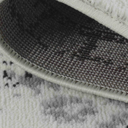 7' X 10' Black Oriental Area Rug