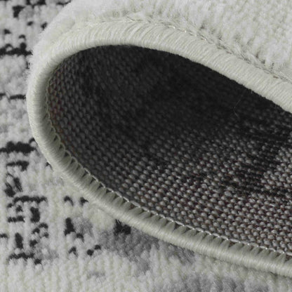 7' X 10' Black Oriental Area Rug