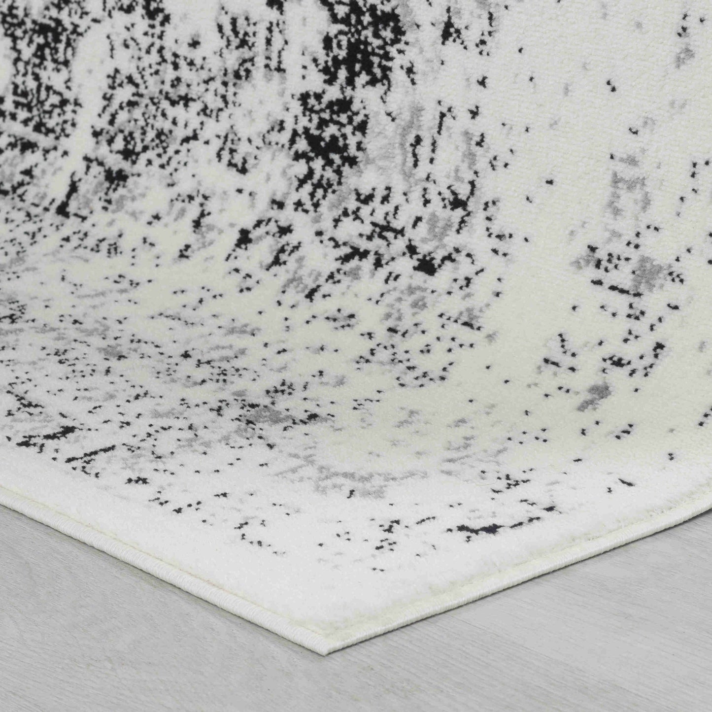 8' X 11' Black Oriental Area Rug