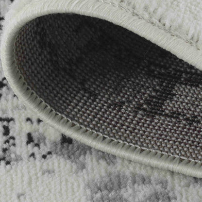 8' X 11' Black Oriental Area Rug