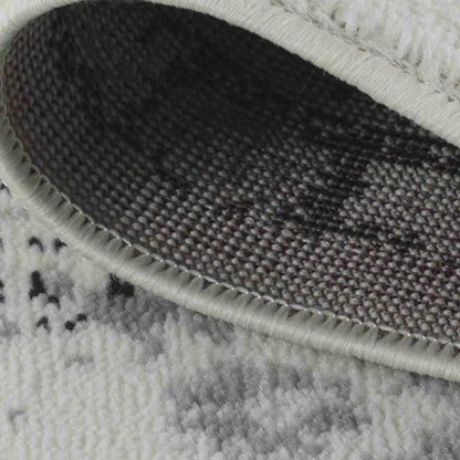 8' X 11' Black Oriental Area Rug