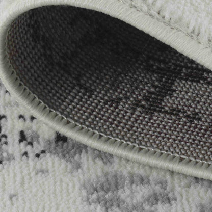 8' X 11' Black Oriental Area Rug