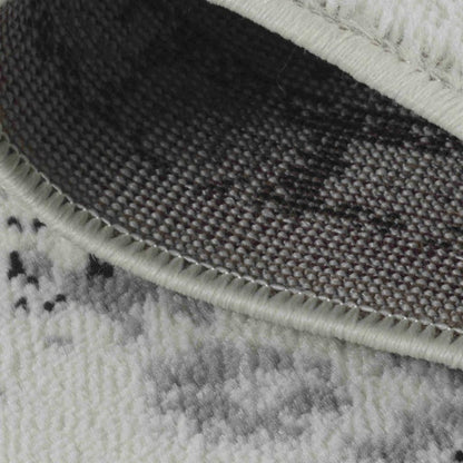 8' X 11' Black Oriental Area Rug