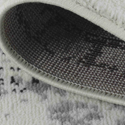 8' X 11' Black Oriental Area Rug