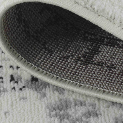 8' X 11' Black Oriental Area Rug