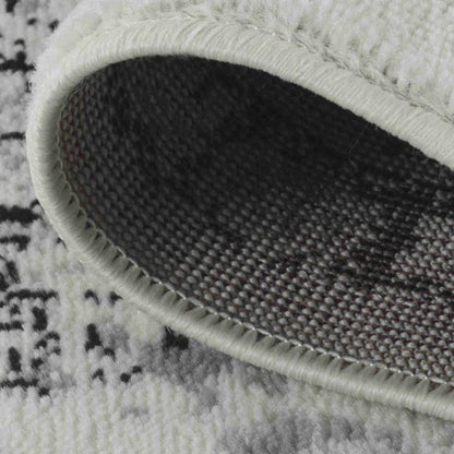 8' X 11' Black Oriental Area Rug