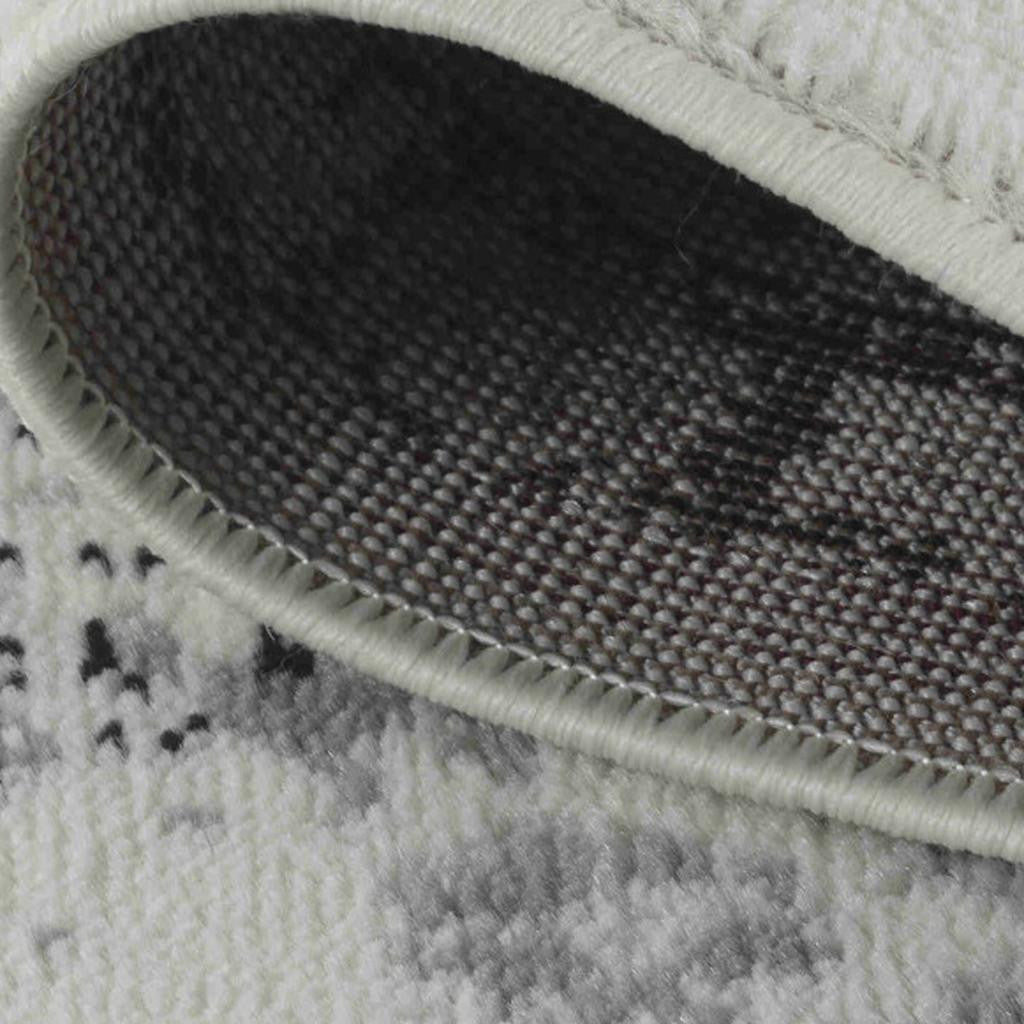 8' X 11' Black Oriental Area Rug