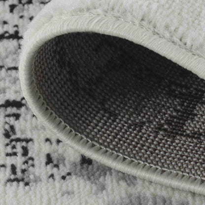 8' X 11' Black Oriental Area Rug