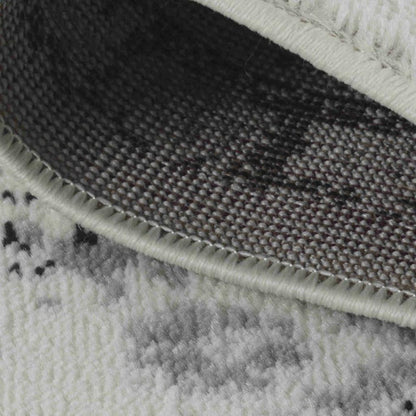 8' X 11' Black Oriental Area Rug