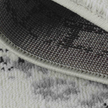 8' X 11' Black Oriental Area Rug