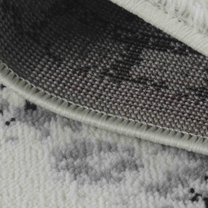 8' X 11' Black Oriental Area Rug