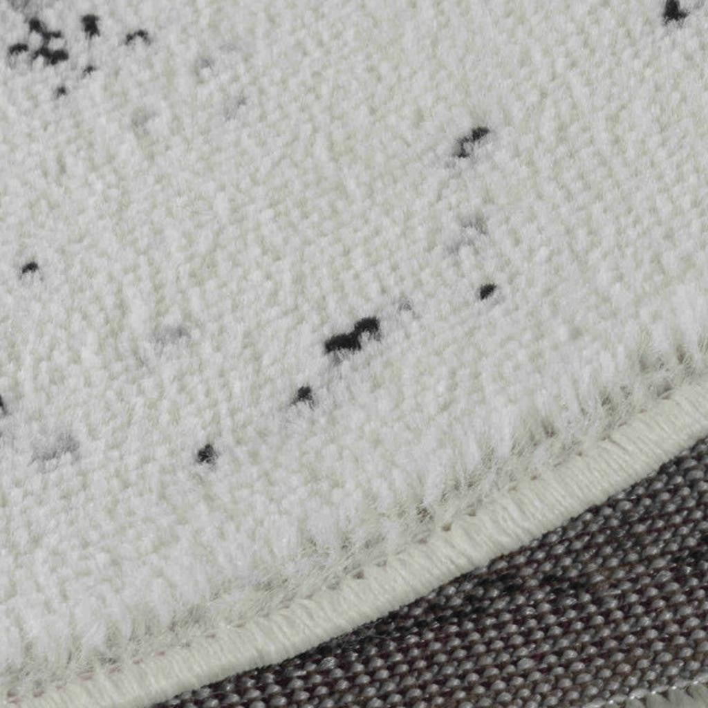 8' X 11' Black Oriental Area Rug