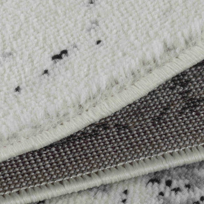 8' X 11' Black Oriental Area Rug