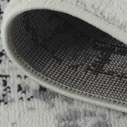 8' X 11' Black Oriental Area Rug