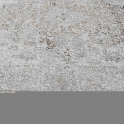 8' X 11' Brown Oriental Area Rug