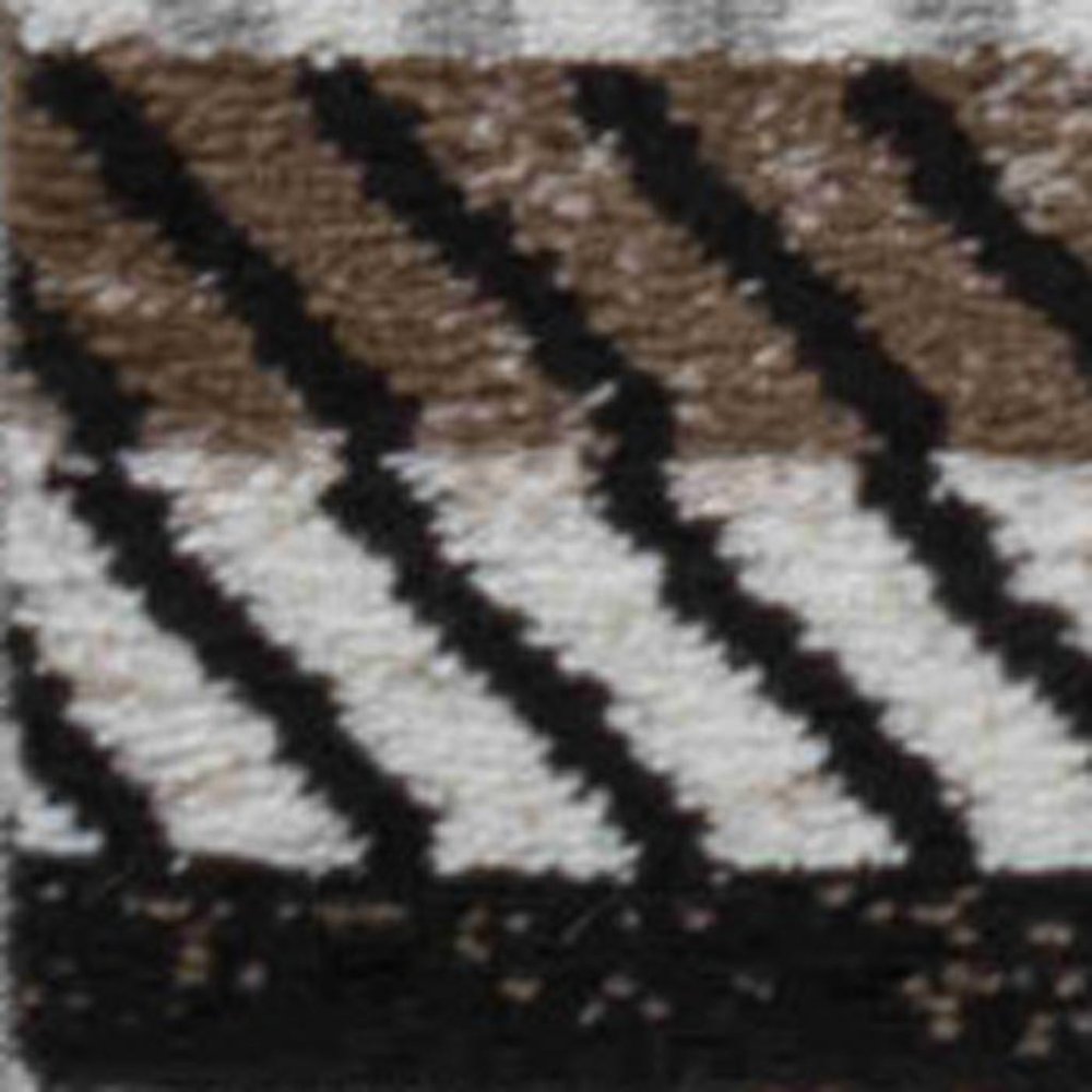 4' X 6' Beige Striped Area Rug