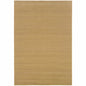 2' X 4' Beige Stain Resistant Indoor Outdoor Area Rug