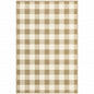 9' X 13' Gray and Ivory Geometric Stain Resistant Indoor Outdoor Area Rug