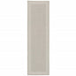 2' X 7' Gray and Ivory Stain Resistant Indoor Outdoor Area Rug