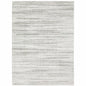5' X 8' White And Grey Abstract Power Loom Stain Resistant Area Rug