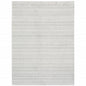 3' X 5' White And Grey Geometric Power Loom Stain Resistant Area Rug