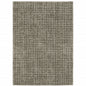 7' X 10' Gray Geometric Power Loom Area Rug