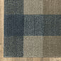 10' X 13' Tan and Gray Geometric Power Loom Area Rug