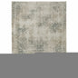7' X 10' Gray Oriental Power Loom Area Rug