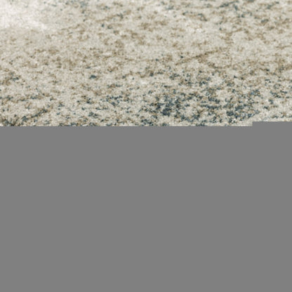 7' X 10' Gray Oriental Power Loom Area Rug